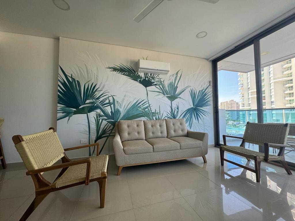 Samaria Club De Playa By Santa Marta Playa Resort, Preciosos Apartamentos En El Sector Exclusivo De Pozos Colorados Стая снимка