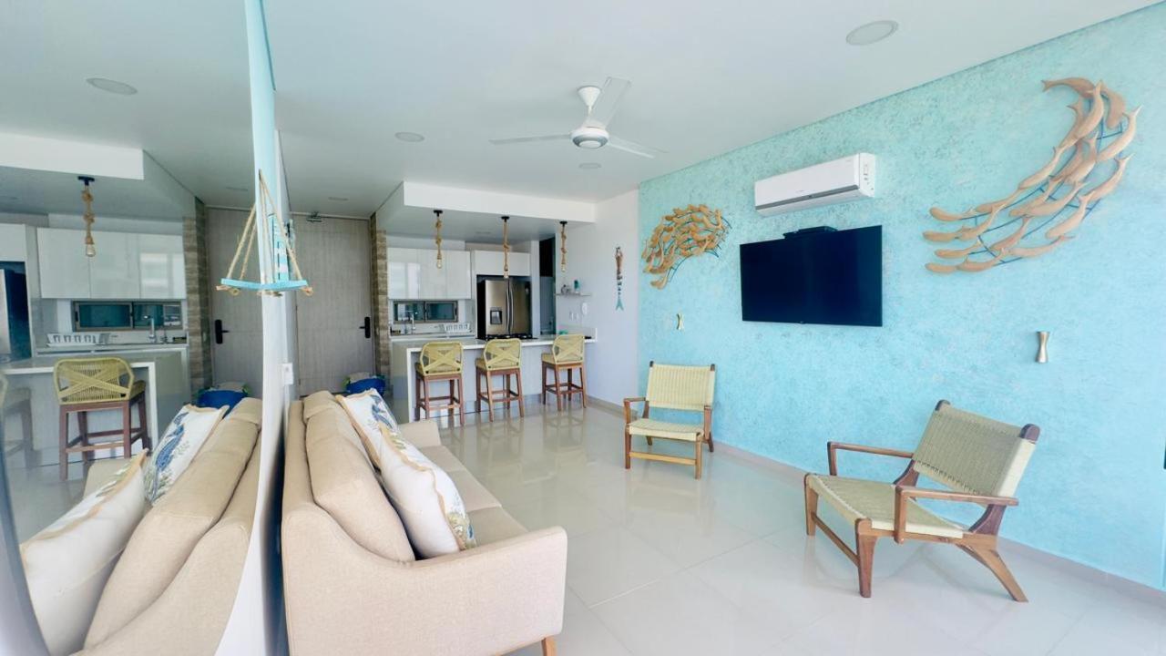 Samaria Club De Playa By Santa Marta Playa Resort, Preciosos Apartamentos En El Sector Exclusivo De Pozos Colorados Стая снимка