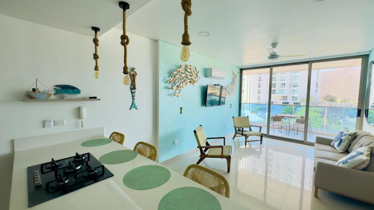Samaria Club De Playa By Santa Marta Playa Resort, Preciosos Apartamentos En El Sector Exclusivo De Pozos Colorados Стая снимка