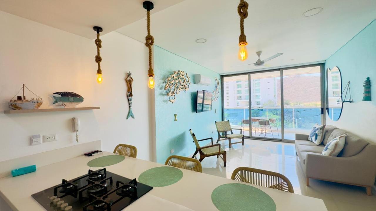 Samaria Club De Playa By Santa Marta Playa Resort, Preciosos Apartamentos En El Sector Exclusivo De Pozos Colorados Стая снимка